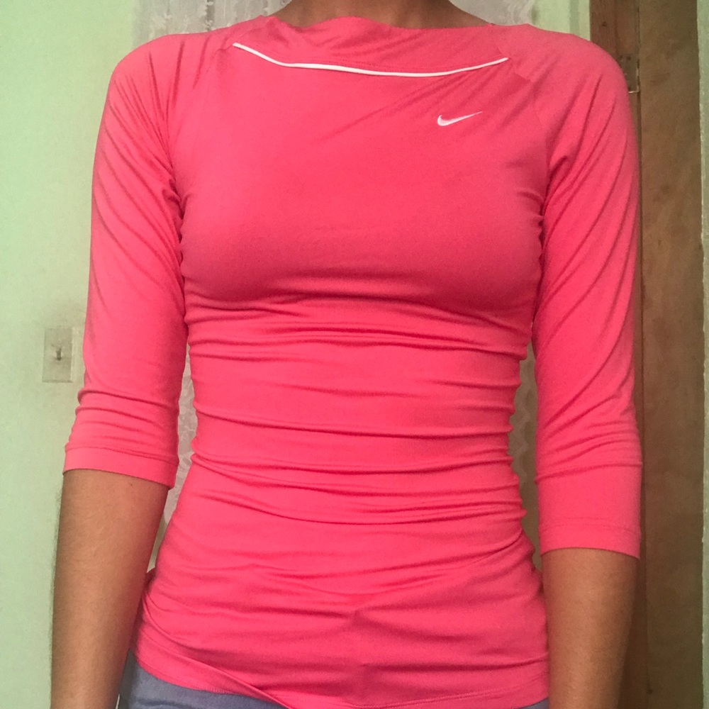 Long sleeve dri-fit nike tee